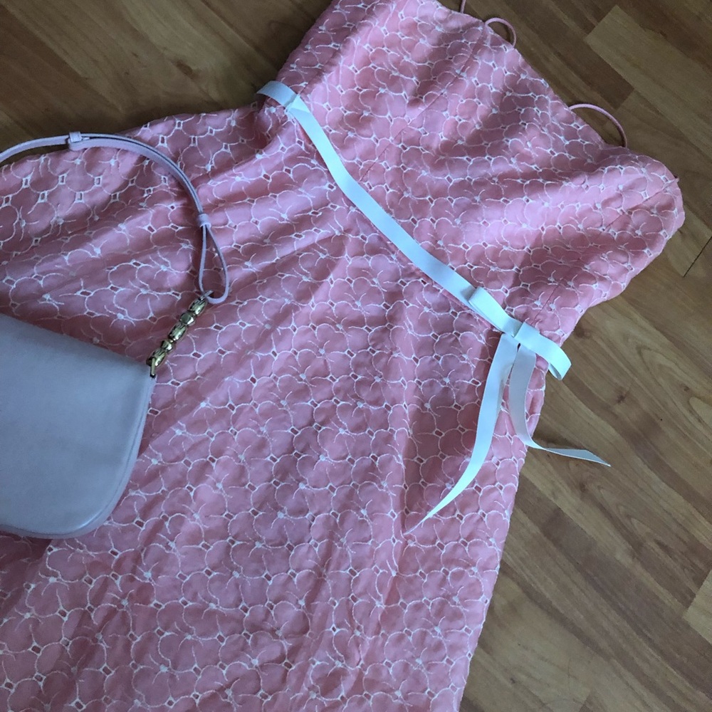2000 S Yk 2 Laundry By Shelli Segal Pink Dress - Picture 6 of 9